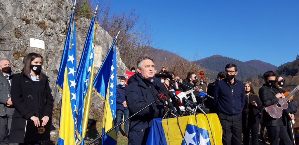 Željko Komšić, Bobovac 25.11.20.