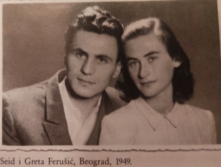 Greta Ferušić, 1949.g