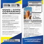 Kulenović: Narativ „ovako više ne može” – mora se pokazati na izborima!